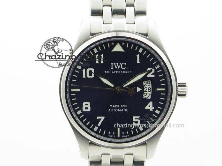 MIROTIME 1224 Aquatimer Chrono IW376803 V6F 1:1 Best Edition Blue Dial on Ruber Strap A Neat 7083